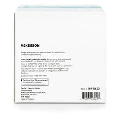 Resistance Exercise Band Red Light Level - 50 Yard Roll, Latex-Free Synthetic Rubber, 5-Inch Width