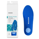 Full-Length Orthotic Insoles with PORON Cushioning - Medical Grade Arch Support for Plantar Fasciitis Relief