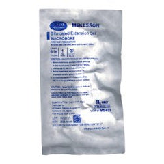 IV Extension Set Macro Bore - Bifurcated, Sterile, Luer Lock, Back Check Valve, DEHP-Free