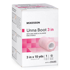 Non-Sterile Cotton Unna Boot with Calamine & Zinc Oxide - Compression Therapy Bandage