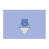 Sterile Orthopedic Drape Blue 159 x 105 Inch Beach Chair Shoulder Surgery Drape with Fluid Collection Pouch - Case of 5