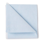 General Purpose Medical Drape Sheet - Blue 40" x 48" Tissue/Poly/Tissue - Non-Sterile (Case of 50)