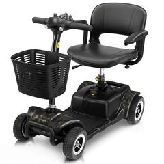 4 Wheel Mobility Scooter - Electric Powered with Seat for Seniors