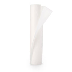 Crepe Exam Table Paper, White - 21 Inch x 125 Feet, Case of 12 Rolls