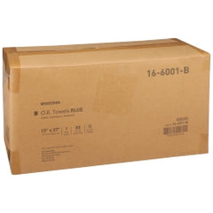 McKesson Disposable O.R. Towel Blue - Sterile 17x27 Inch Surgical Towel