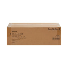 Sterile Surgical O.R. Towel Blue 17 x 27 Inch - Premium Cotton Disposable Operating Room Drape