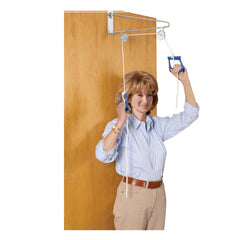 Drive Medical Overdoor Exercise Pulley System - Shoulder Therapy & Range of Motion Rehabilitation Equipment