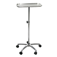 Mayo Instrument Stand - Drive Medical Adjustable Medical Tray Table for Healthcare Facilities