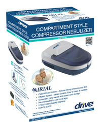 Drive Medical Compartment Style Compressor Nebulizer - Quiet Piston-Driven System with Storage (MQ6000)