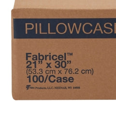 McKesson Deluxe Disposable Pillowcase - White 21 x 30 Inch Standard Size - Case of 100