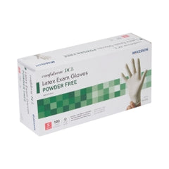 Powder-Free Latex Exam Gloves - Smooth, Beaded Cuff, Ambidextrous, Non-Sterile