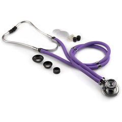 Double Lumen Sprague Stethoscope - Professional Diagnostic Tool for Adult & Pediatric Auscultation, Lavender 22"