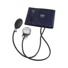 Professional Aneroid Sphygmomanometer Blood Pressure Monitor with Adjustable Nylon Cuff - Adult Size