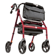 Hugo Elite Rolling walker with a Seat