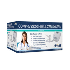 Compact Compressor Nebulizer - Portable Medical Nebulizer Machine for Home & Travel | Drive Medical