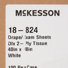 McKesson General Purpose Physical Exam Drape - Deluxe 2-Ply Pebble-Embossed, Latex-Free
