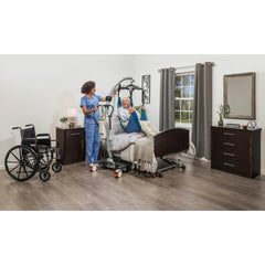 GRAVIS Floor Lift, Power Base 600 lb