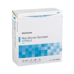 Sterile Nonwoven Gauze Sponges 2x2 - 4-Ply Medical Grade Wound Care Dressing (2400 Count)