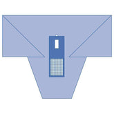 Sterile Cystoscopy Surgical Pack II - Complete Procedure Kit with Reinforced Drape & Accessories (Case of 10)