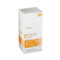 Elastic Bandage with Hook and Loop Closure - Non-Sterile Compression Wrap for Sprains, Strains & Injury Support