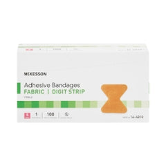 Premium Fabric Fingertip Adhesive Bandages - Sterile, Flexible, Latex-Free Wound Care Strips