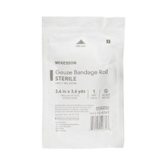 Sterile Cotton Fluff Bandage Roll - Fast-Wicking Absorbent Wound Dressing for Primary & Secondary Care