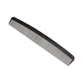 McKesson Black Plastic Hair Comb 7 Inch - Dual Teeth for Detangling & Styling