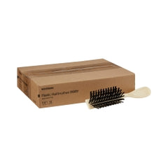 Hairbrush with Polypropylene Bristles - 7.6" Plastic Handle, Latex-Free