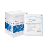 Sterile Nonwoven Cover Dressing Sponges - Absorbent Wound Care with Rayon/Cellulose Core (2 per Pack)