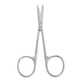 Littauer Suture Scissors - Stainless Steel with Hook-Shaped Tip and Finger Ring Handle, Non-Sterile