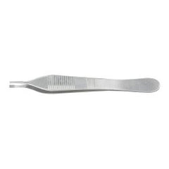 McKesson Argent Tissue Forceps - Surgical Grade Stainless Steel 4-3/4 Inch 7x7 Teeth Adson-Brown