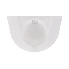 Non-Sterile Commode Specimen Collector - 27 oz / 800cc Graduated Urine Stool Collection Container