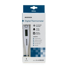 Hand-held Oral Probe Digital Thermometer, 30 Second Response Time
