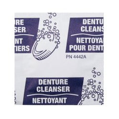 McKesson Denture Cleaner Tablets - Antibacterial Effervescent Formula with Baking Soda