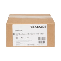 Self-Contained Steam Biological Indicator - Geobacillus Stearothermophilus - 24 Hour Results - 121°C-134°C Steam Sterilization