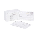 McKesson Dual Load Sterilization Record Card - Multi-Parameter Chemical Indicator, 3 x 5 Inch, White