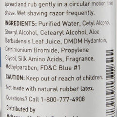 Shaving Gel with Aloe Vera & Silk Protein - 1.5 oz Flip Top Bottle, Travel Size