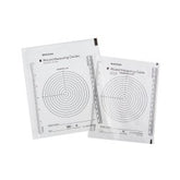 Professional Wound Measuring Guide - Clear Plastic, Dual Scale (Metric & English) - Single Use, Non-Sterile