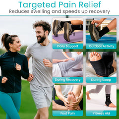 Ankle Sleeves with Straps