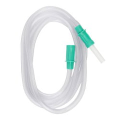 Medical Suction Connector Tubing - Sterile Clear Ribbed PVC 3/16 Inch ID