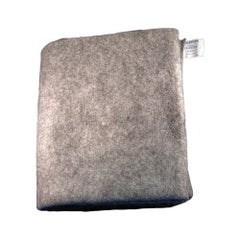 Disposable Stretcher Blanket - 40" x 80" Gray Polyester for Single Patient Use