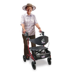 Airgo eXcursion X18 Lightweight Side-fold Rollator Hemi Height
