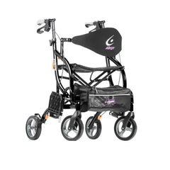 Airgo Fusion F23 Side-Folding Rollator & Transport Chair
