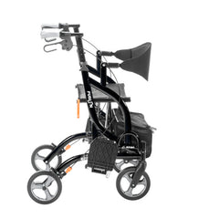 Airgo Fusion F23 Side-Folding Rollator & Transport Chair