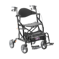 Airgo Fusion F23 Side-Folding Rollator & Transport Chair
