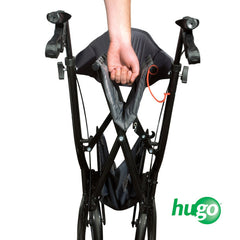 Hugo eXplore Side-Fold Rolling walker with a Seat