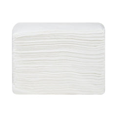 Disposable Washcloths - Non-Woven, Double Re-Creped, Soft & Absorbent, White