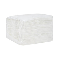 Disposable Washcloths - Non-Woven, Double Re-Creped, Soft & Absorbent, White