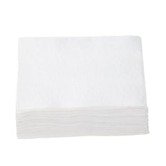 Disposable Washcloths - Non-Woven, Double Re-Creped, Soft & Absorbent, White