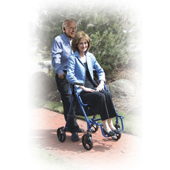 Duet Rollator/Transport Chair, 8" Casters